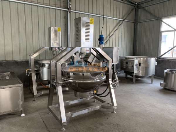 醬料行星攪拌炒鍋,香辣豆鼓醬夾層鍋