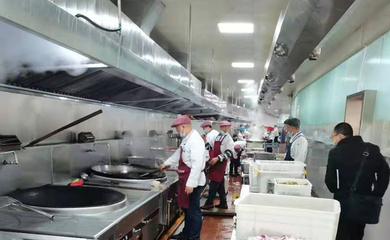 高校食堂廚房設(shè)備工程